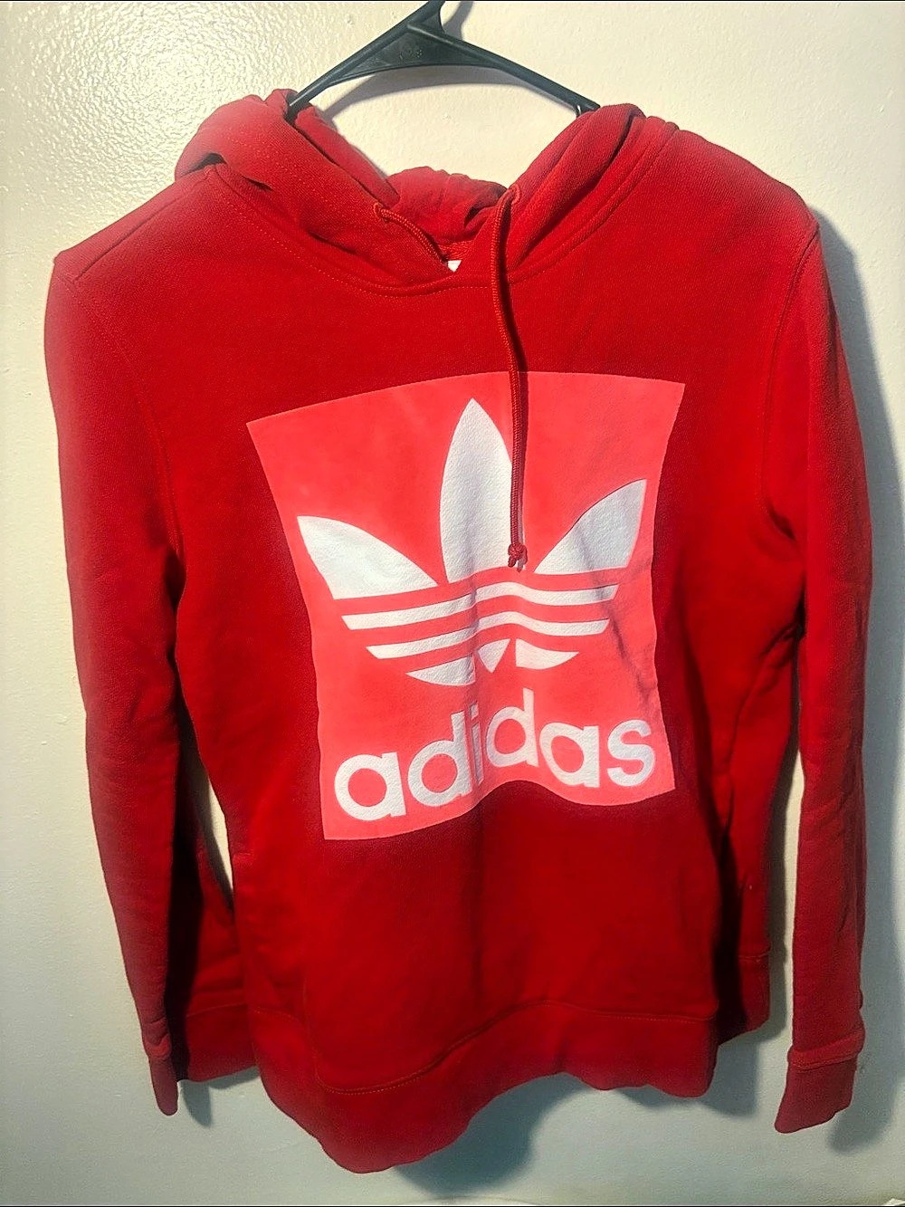adidas Originals Trefoil Hoodie Red